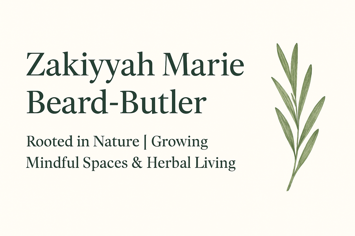 ZaGardens Market β November Almanac: The Thyme Edition