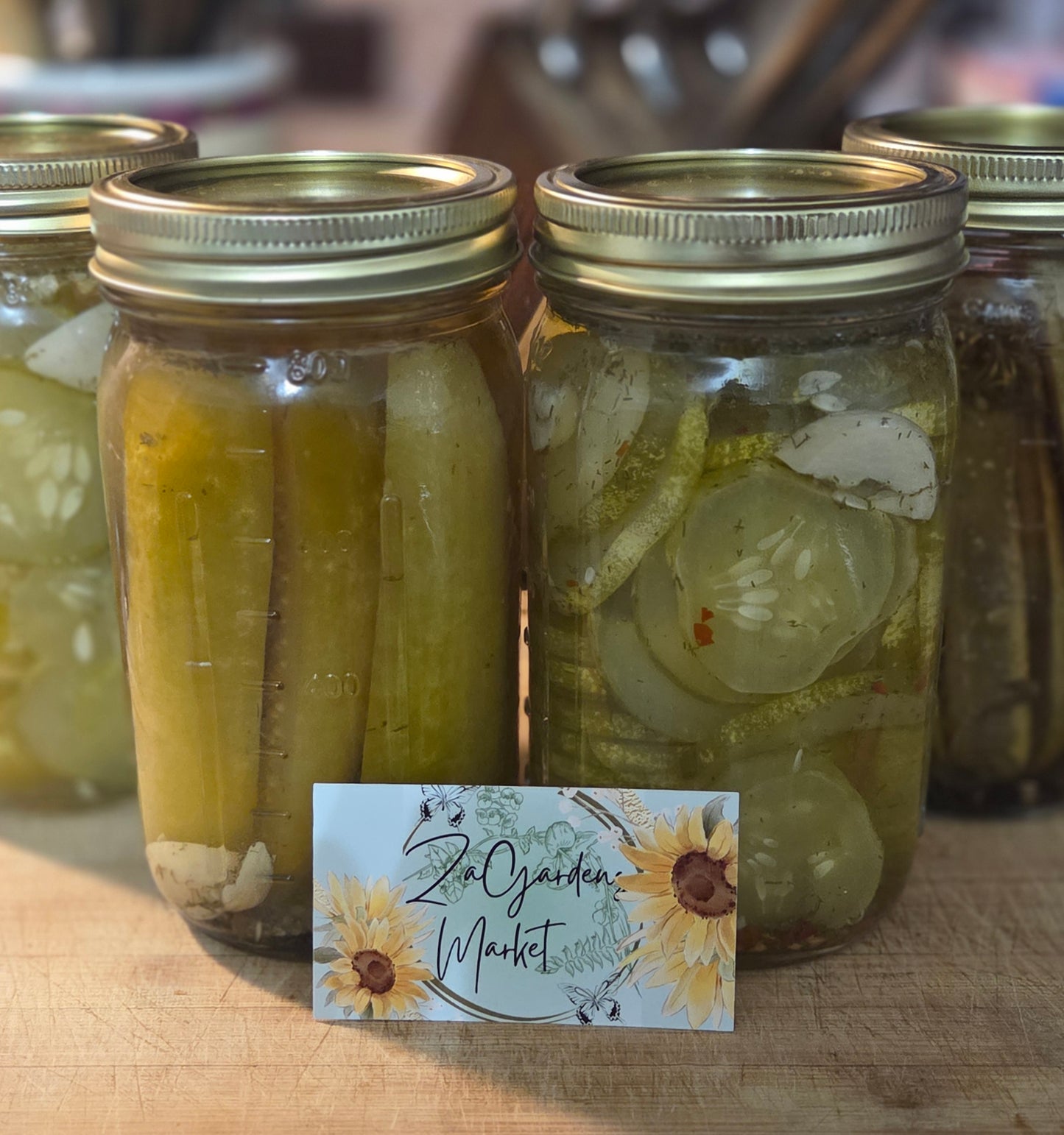 Canned Pickles - Crisp, Tangy, and Straight from the Garden