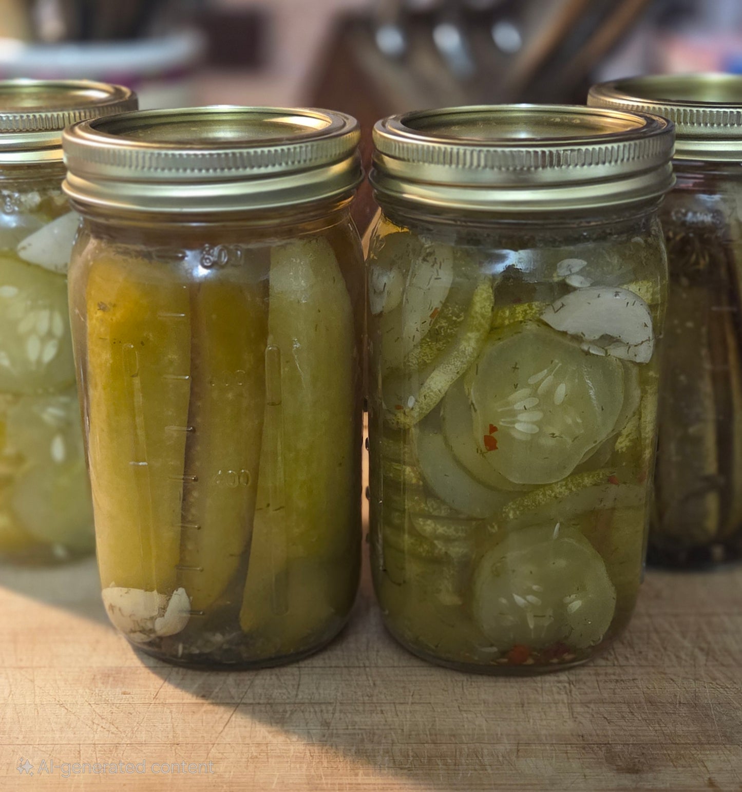 Canned Pickles - Crisp, Tangy, and Straight from the Garden